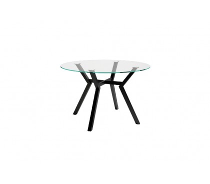 Mesa comedor redonda cristal